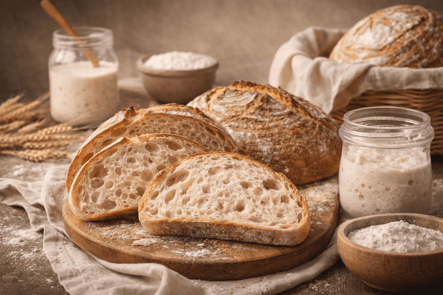 Roti Sourdough Artisan Fermentasi Alami Jakarta - Ramah Perut