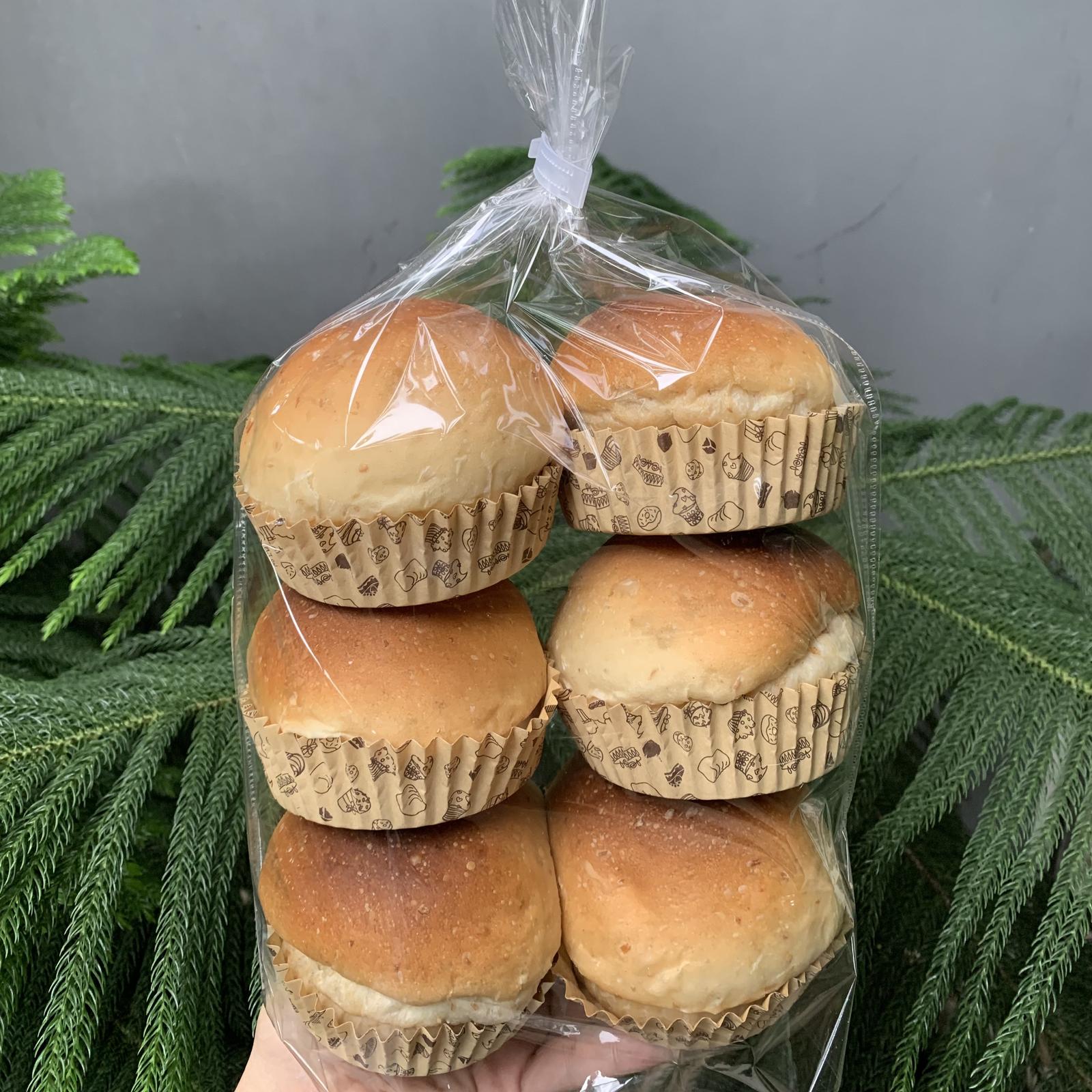 Sourdough Burger Buns - Roti Burger Fermentasi Alami Jakarta